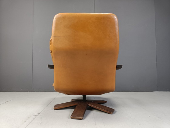 Image 1 of Vintage leren fauteuil, 1970S