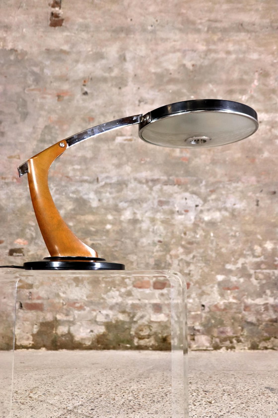 Image 1 of Fase Madrid President Desk Lamp 