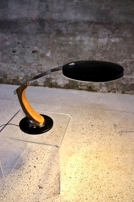 Image 1 of Fase Madrid President Desk Lamp 