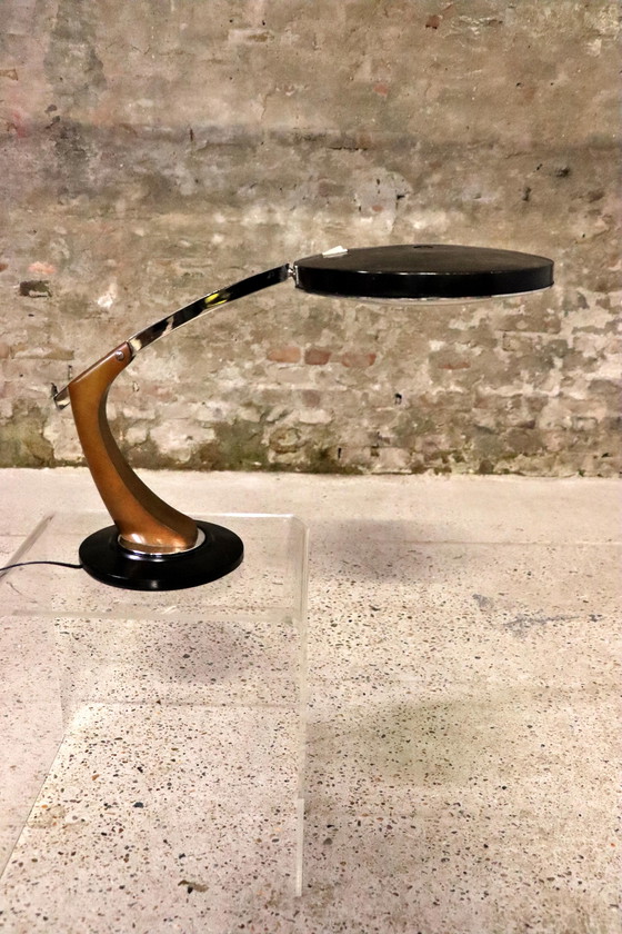 Image 1 of Fase Madrid President Desk Lamp 