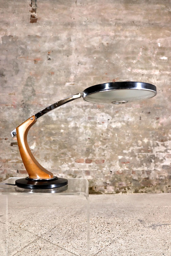 Image 1 of Fase Madrid President Desk Lamp 