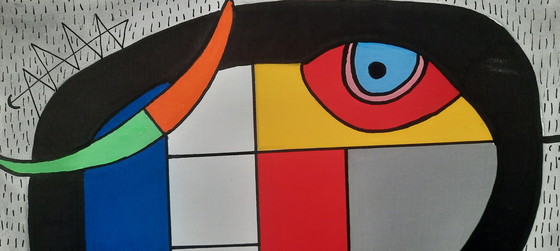 Image 1 of MJ  -Miro meets Mondriaan