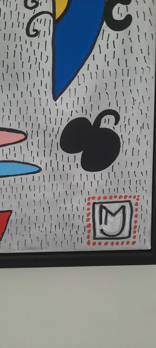 MJ  -Miro meets Mondriaan