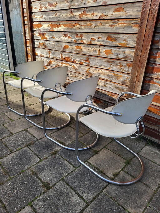 4x Effezeta eetkamerstoelen