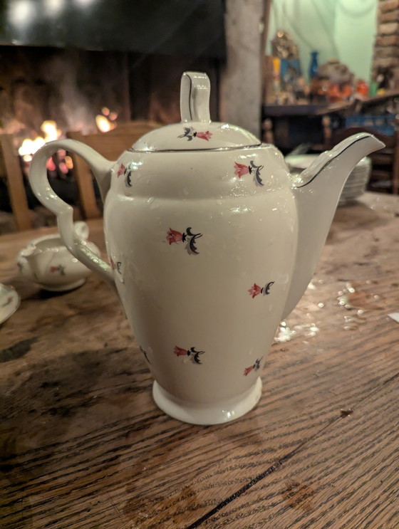 Image 1 of Antiek Ontbijt Servies Uit Tsjechoslowakije 