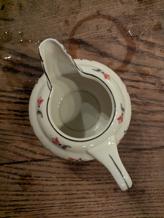 Image 1 of Antiek Ontbijt Servies Uit Tsjechoslowakije 