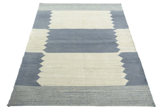 Image 1 of Handgeknoopte design kelim Fars - 156 X 124 cm - Nieuw