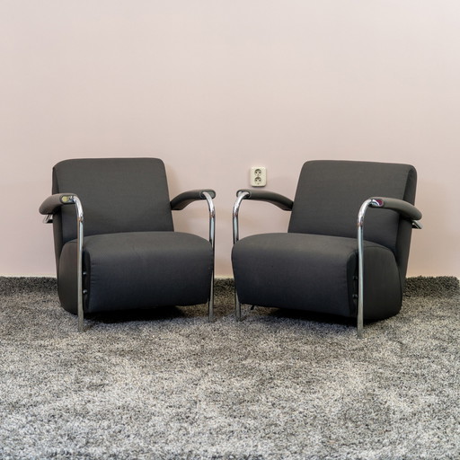 2x Leolux Scylla fauteuil