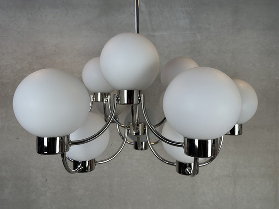 Image 1 of Vintage design kroonluchter Boulanger - Sciolari