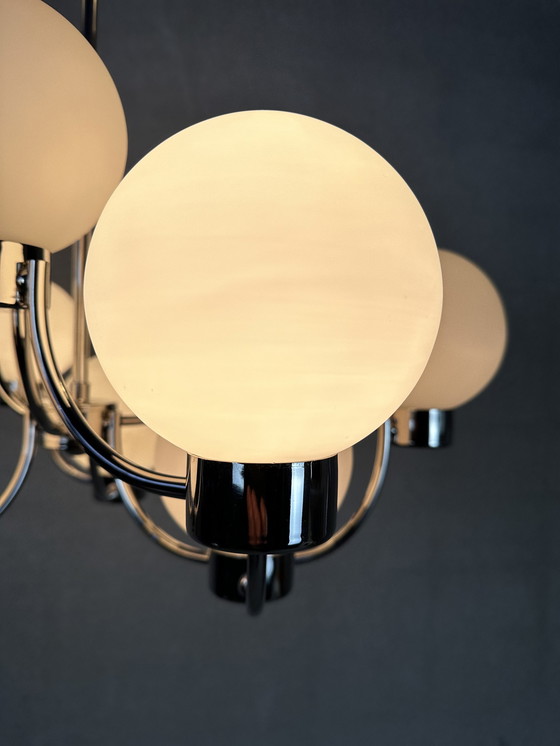 Image 1 of Vintage design kroonluchter Boulanger - Sciolari