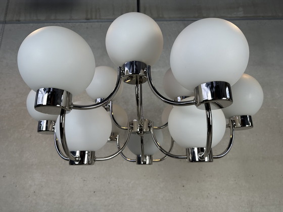 Image 1 of Vintage design kroonluchter Boulanger - Sciolari