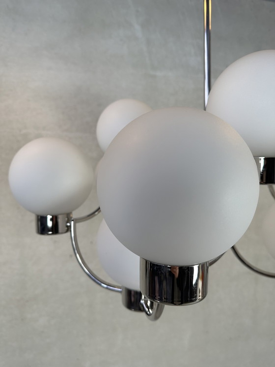 Image 1 of Vintage design kroonluchter Boulanger - Sciolari