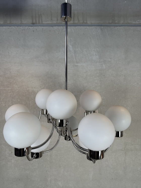 Image 1 of Vintage design kroonluchter Boulanger - Sciolari