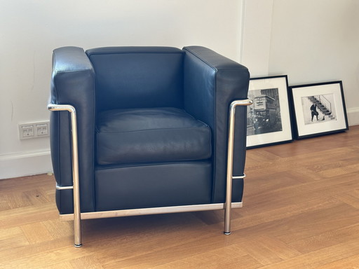 6x Corbusier Lc2 6 fauteuil