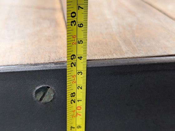 Image 1 of Grote massief houten eettafel