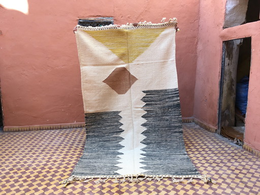 Kelim Boujaad Berber Tapijt 280 X 156 Cm