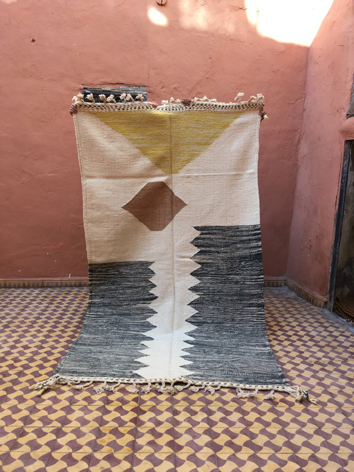 Kelim Boujaad Berber Tapijt 280 X 156 Cm