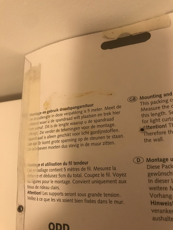 Image 1 of Intensions Draadspangarnituur Mat Rvs 500 Cm