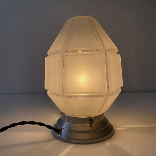 Paar vintage Art-Deco vloerlampen