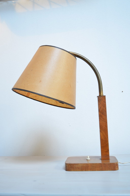 Vintage bureaulamp jaren 40