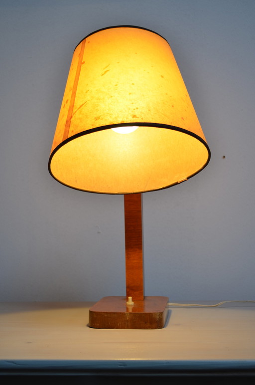 Vintage bureaulamp jaren 40