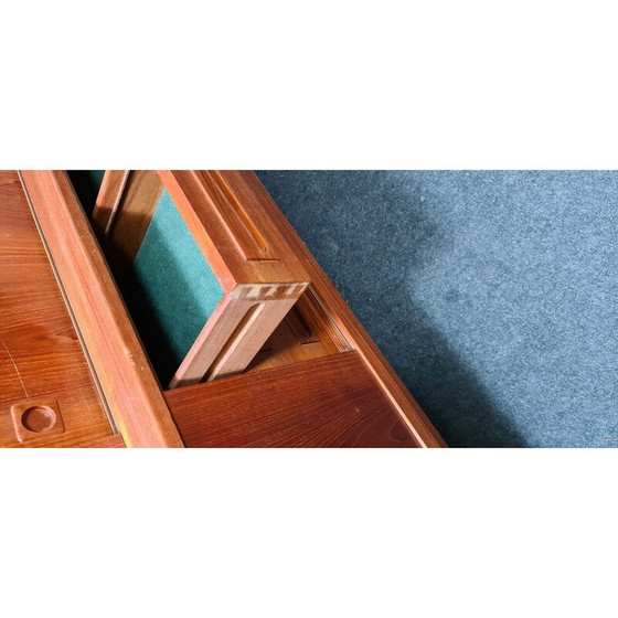 Image 1 of Mid Century modern teak highboard, Denemarken