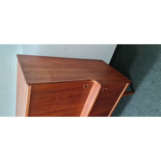 Image 1 of Mid Century modern teak highboard, Denemarken