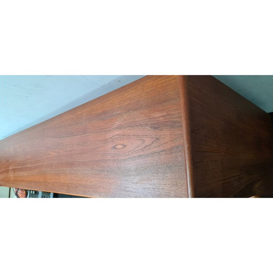 Image 1 of Mid Century modern teak highboard, Denemarken