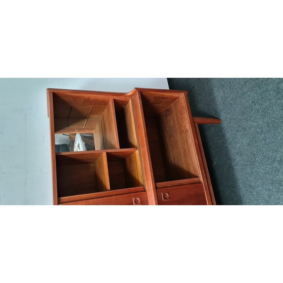 Image 1 of Mid Century modern teak highboard, Denemarken