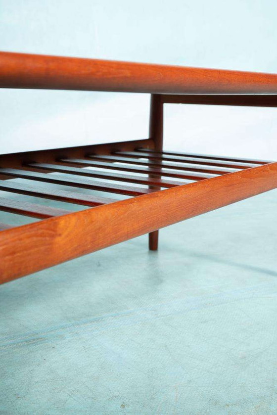 Image 1 of Vintage Deens design salontafel, teak XL table Grete Jalk