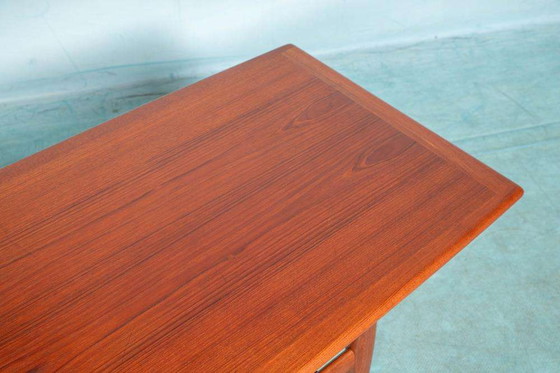 Image 1 of Vintage Deens design salontafel, teak XL table Grete Jalk