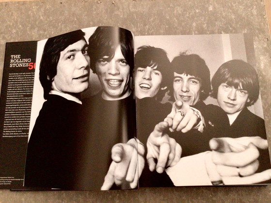 Image 1 of Rolling Stones Boek 50 Boek Nieuw