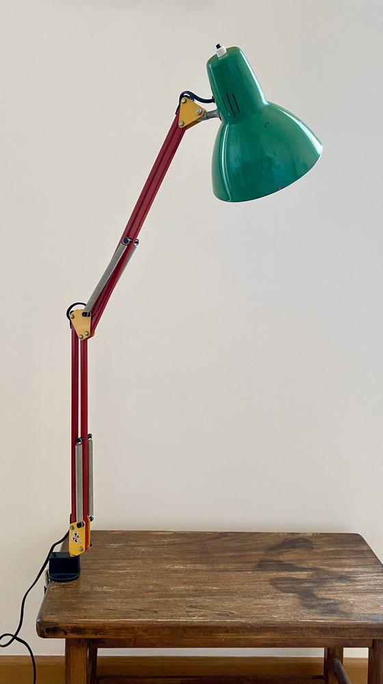 Image 1 of Twist T1-T4 Memphis Lamp Vintage 1980 Made In Italy (zoals Artemide Flos Kartell Olivetti)