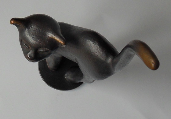 Image 1 of Vintage Bronzen kat