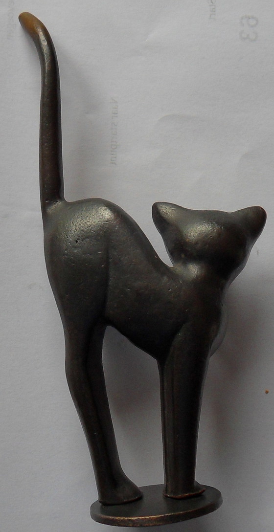 Image 1 of Vintage Bronzen kat