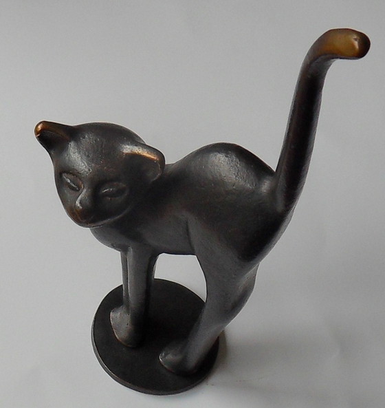 Image 1 of Vintage Bronzen kat