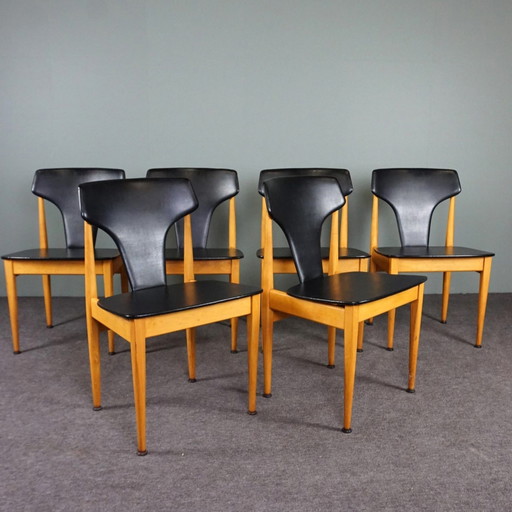 6x Elliott’s of Newbury eetkamerstoelen