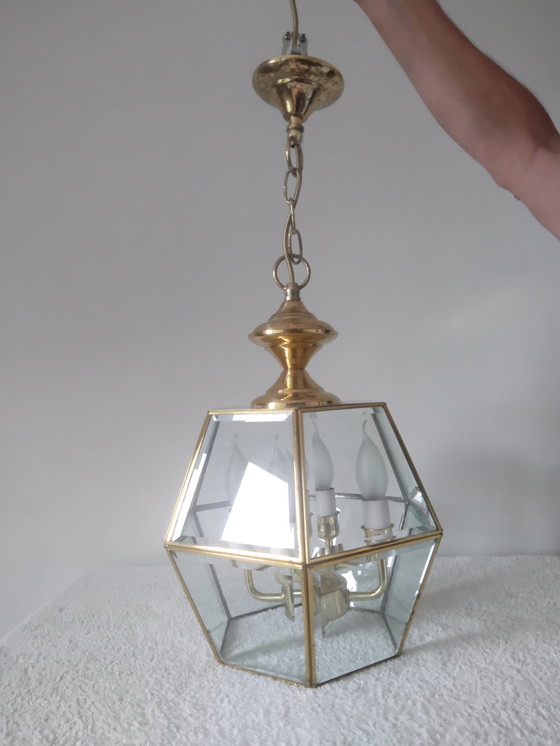 Image 1 of Deknudt Hanglamp met 4 lichtpunten.