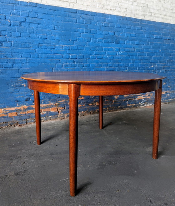 Image 1 of Midcentury Deense eettafel 120 cm