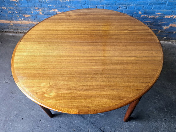 Image 1 of Midcentury Deense eettafel 120 cm