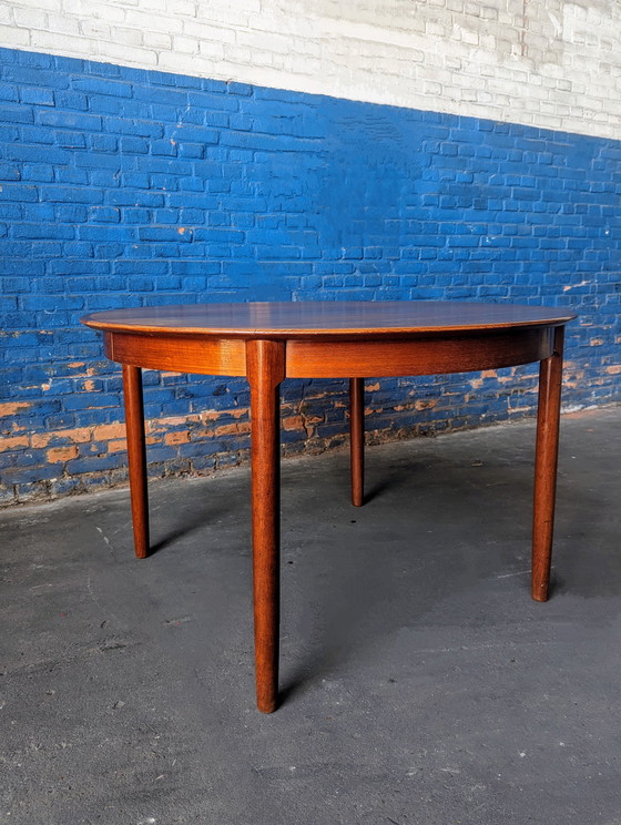 Image 1 of Midcentury Deense eettafel 120 cm