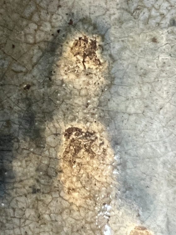 Image 1 of Onsterfelijk, Ming Dynastie geglazuurd keramiek Fahua, gesigneerd. 17e eeuw, geglazuurde Ming-dynastie,