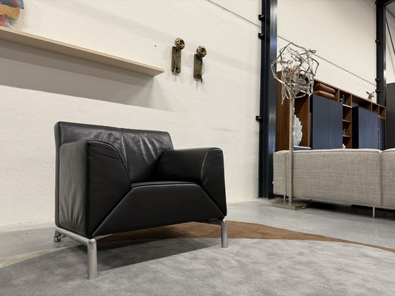 Image 1 of Jori Pacific Fauteuil Zwart Leer Verstelbaar 