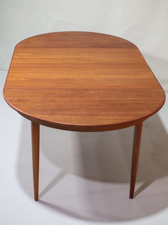 Image 1 of Uitschuifbare Eettafel Skovmand & Andersen Deens Teak Vintage