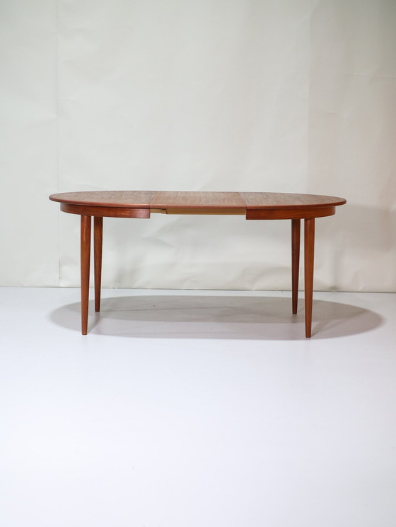 Image 1 of Uitschuifbare Eettafel Skovmand & Andersen Deens Teak Vintage