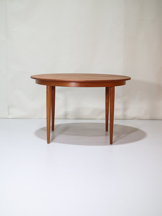 Image 1 of Uitschuifbare Eettafel Skovmand & Andersen Deens Teak Vintage