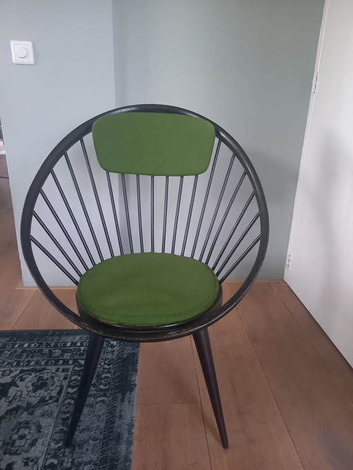 Yngve Ekström Original "Circle" Chair 1960S, Sweden