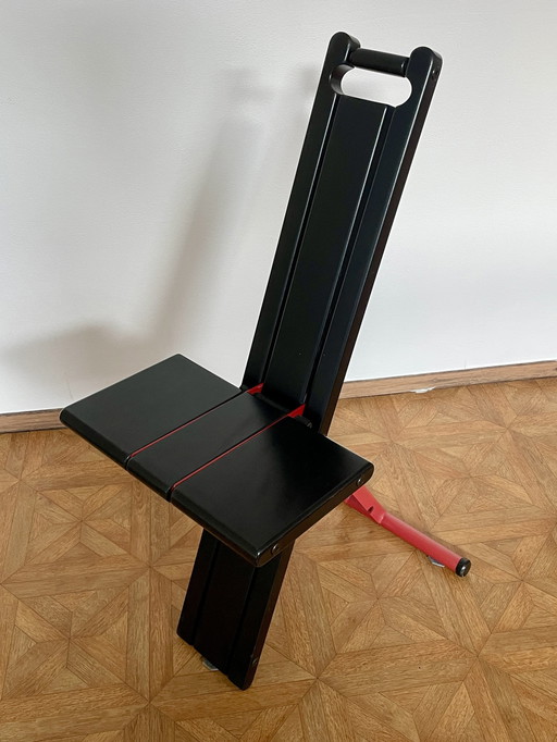 Locust Folding Chair By Torstein Nilsen For Møremøbler As 1982