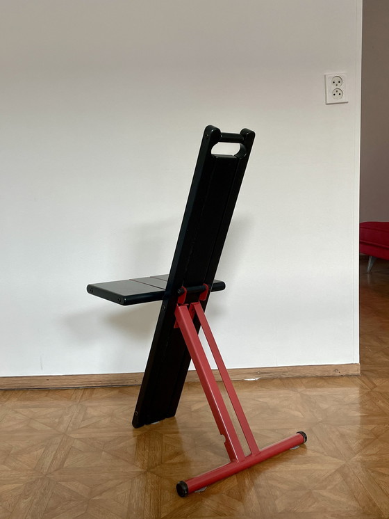 Image 1 of Locust Folding Chair By Torstein Nilsen For Møremøbler As 1982