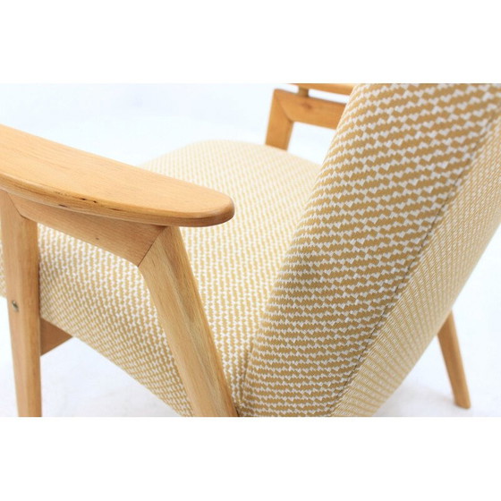 Image 1 of Paar vintage beukenhouten loungestoelen van Jaroslav Šmídek voor Jitona, Tsjecho-Slowakije